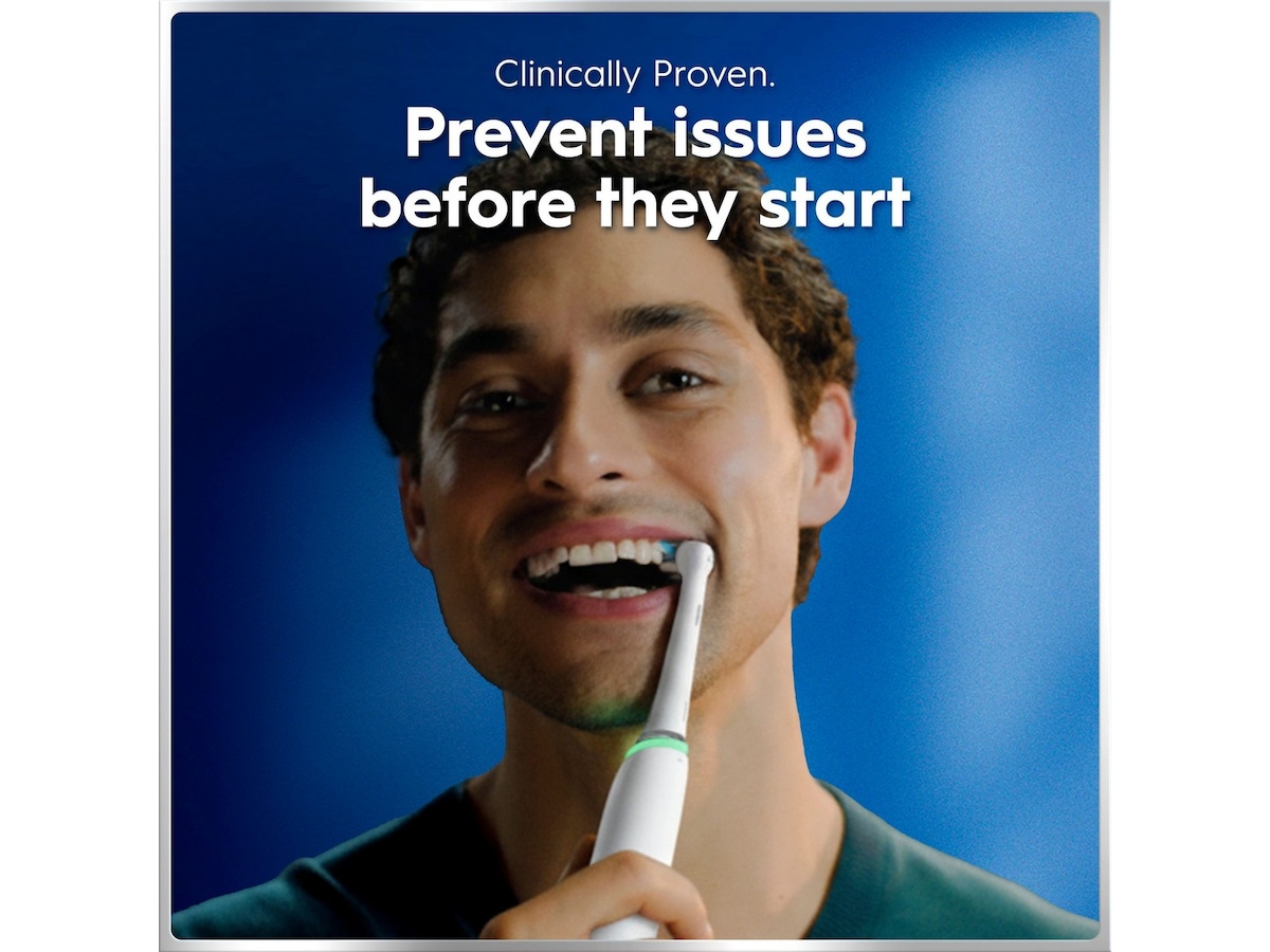 Oral-B iO6 elektrisk tandbørste (grå) Tilbehør til tandpleje