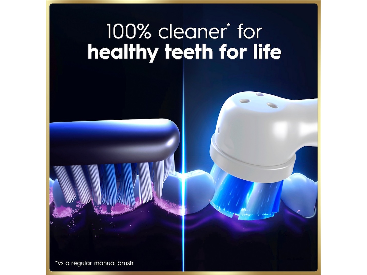 Oral-B iO9 elektrisk tandbørste (hvid) Tilbehør til tandpleje