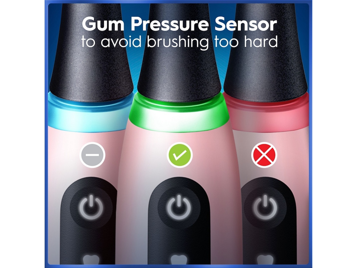 Oral-B iO5 elektrisk tandbørste (rosa) Tilbehør til tandpleje