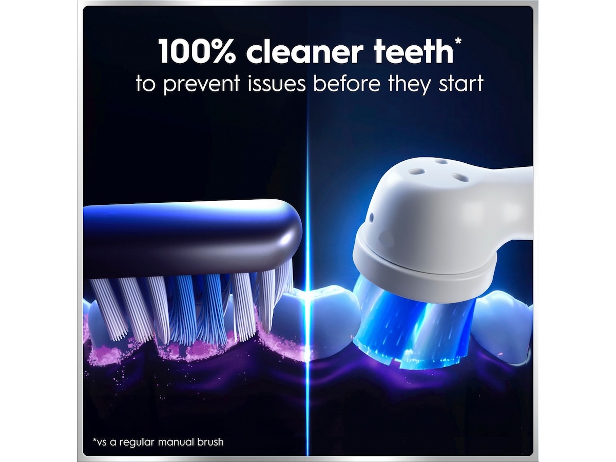 Oral-B iO6 elektrisk tandbørste (hvid) Tilbehør til tandpleje