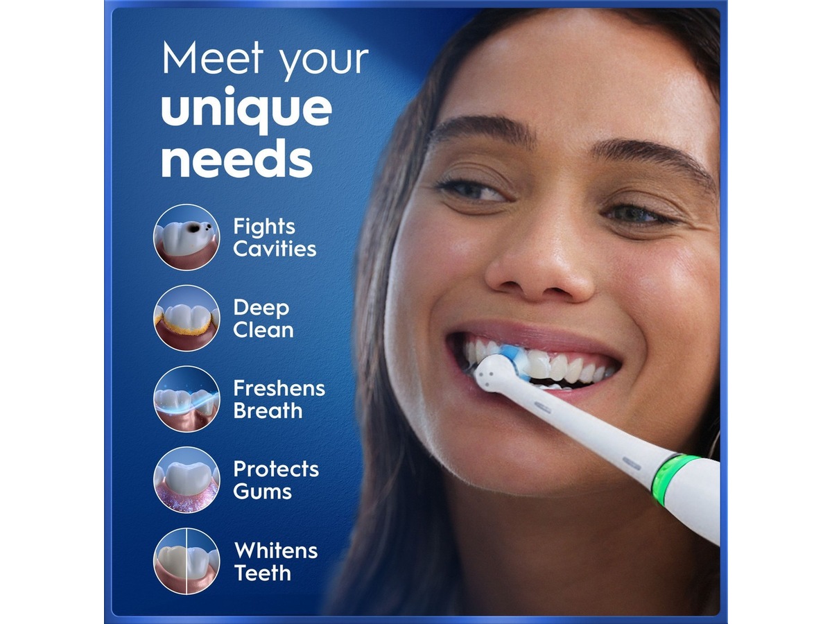 Oral-B iO5 elektrisk tandbørste (hvid) Tilbehør til tandpleje