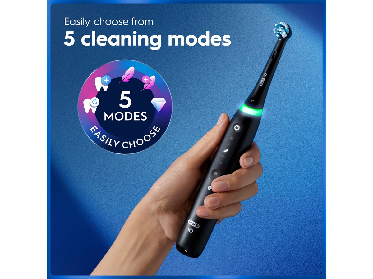 Oral-B iO5 elektrisk tandbørste (rosa) Tilbehør til tandpleje