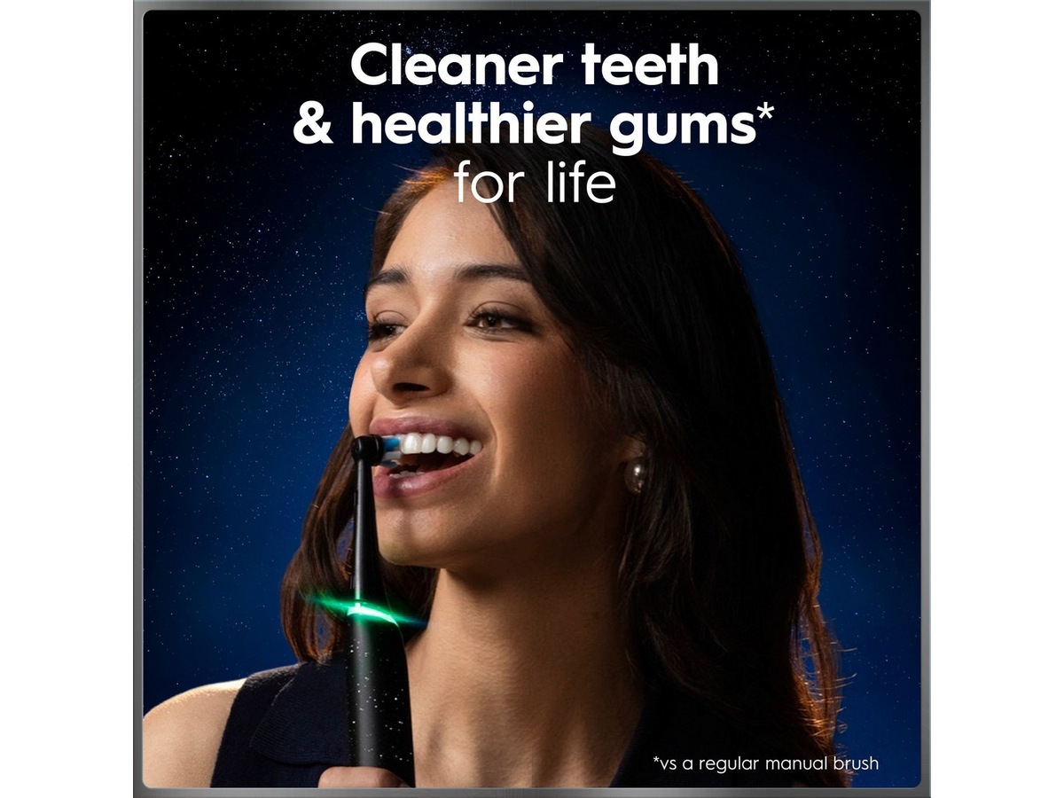 Oral-B iO10 elektrisk tandbørste (sort) Tilbehør til tandpleje