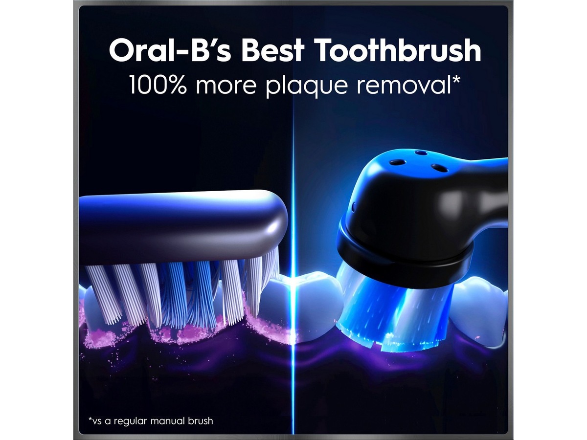 Oral-B iO10 elektrisk tandbørste (sort) Tilbehør til tandpleje