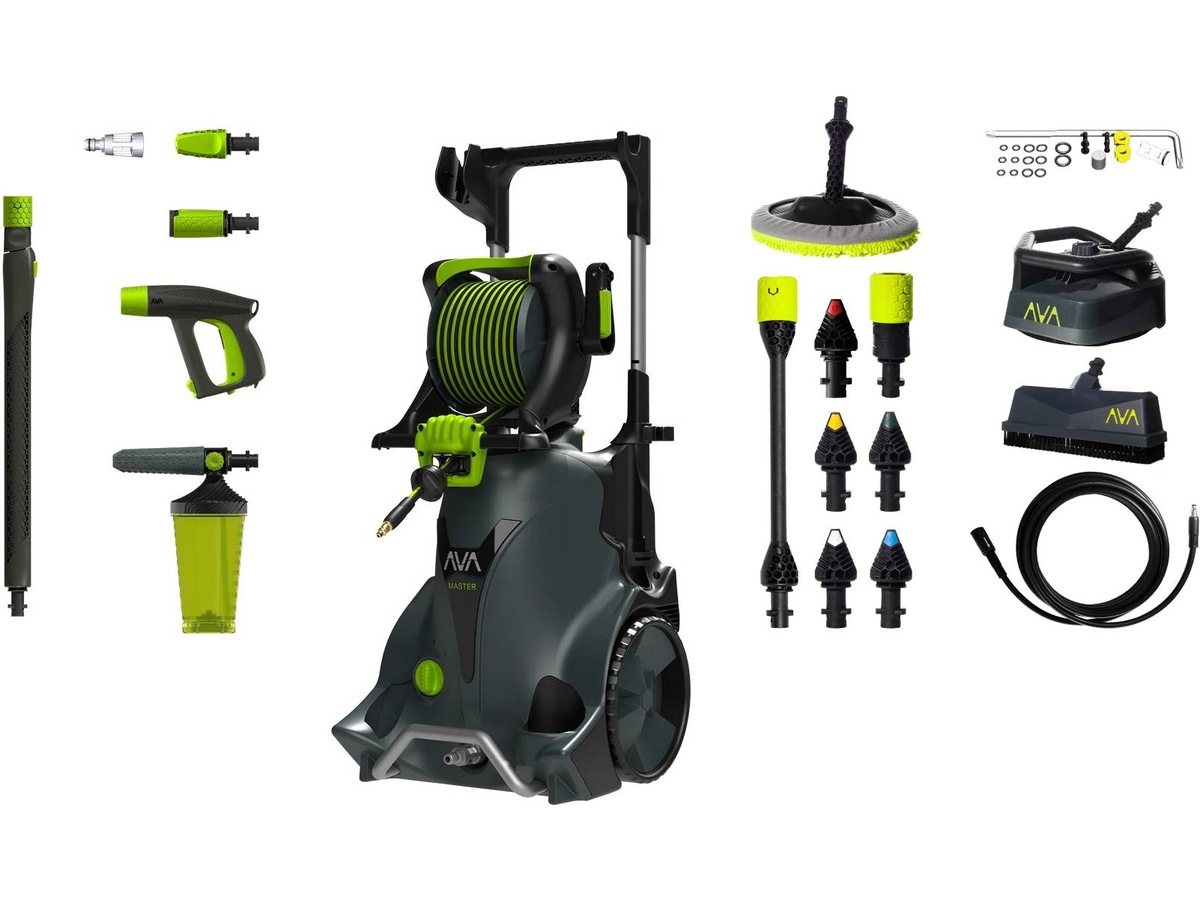 AVA Master 2.0 P70 Large Bundle + tilbehørspakke Højtryksrensere