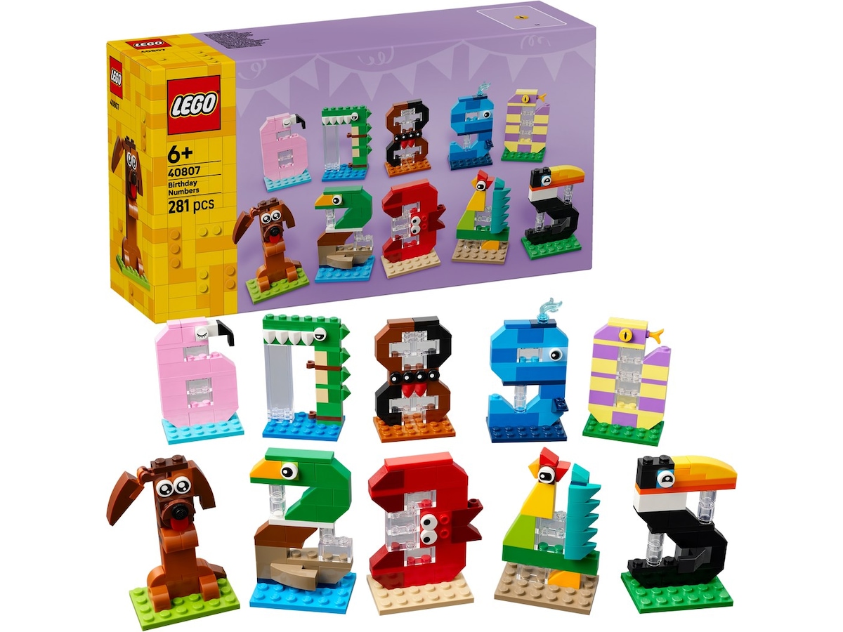 LEGO Iconic Fødselsdagstal 40807 LEGO