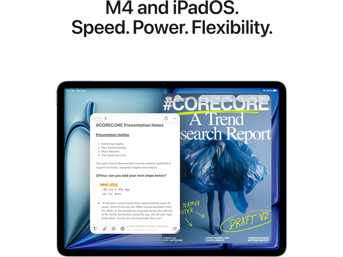 iPad Air 11" (2026) Wi-Fi 256GB (stellargrå) Tablets