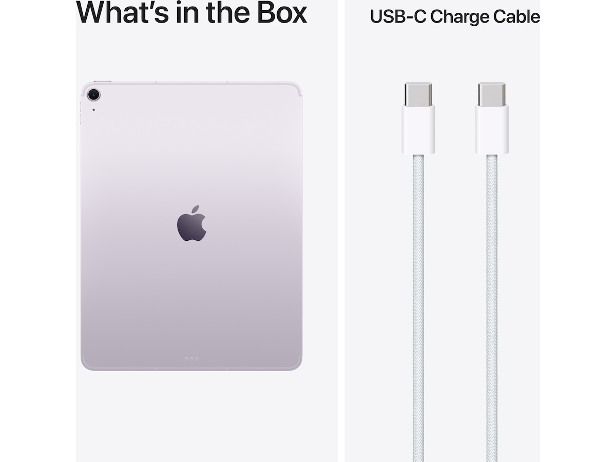iPad Air 13" (2026) 512GB 5G (lilla) Tablets