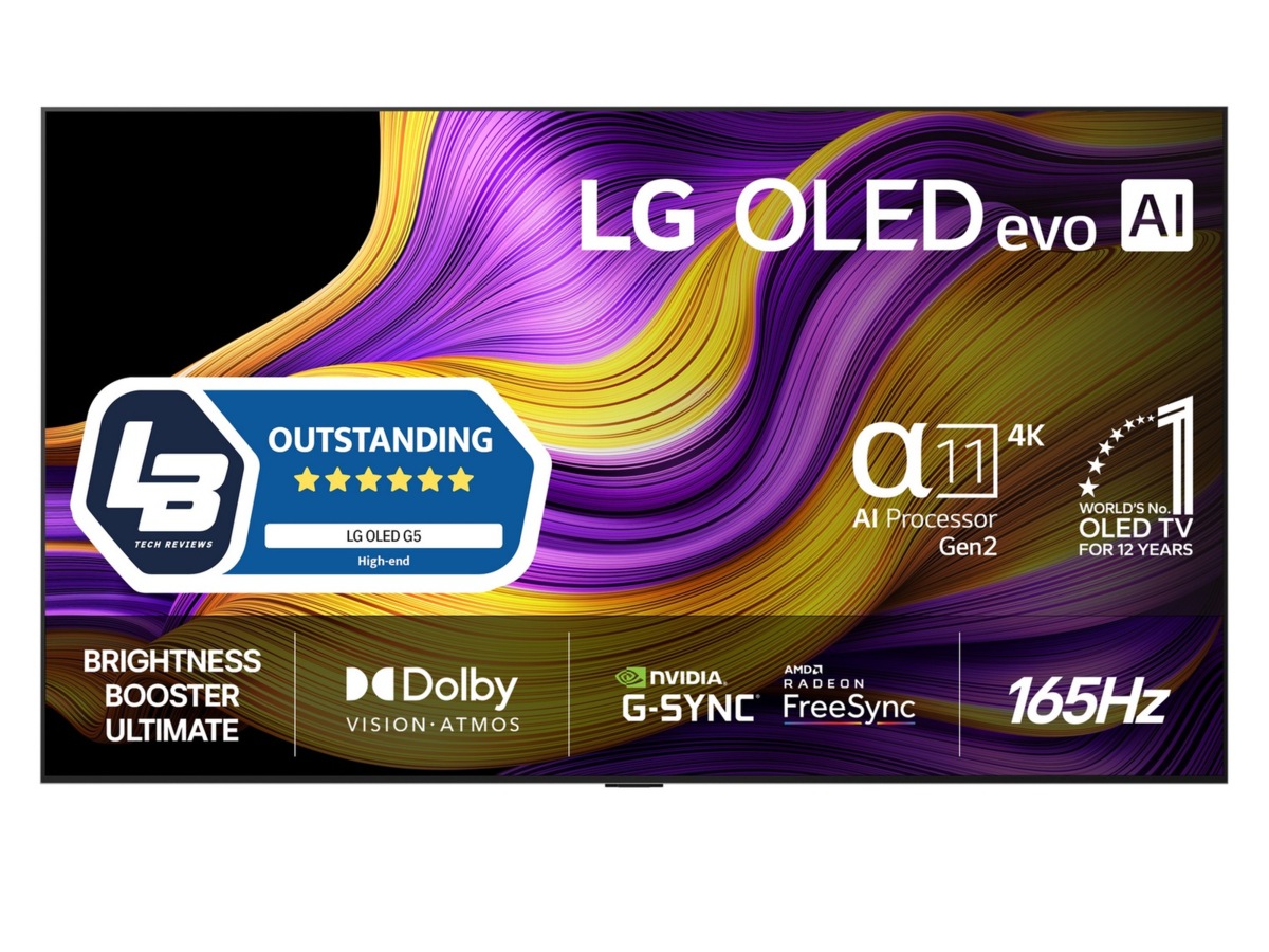 LG 77" G5 AI 4K OLED Smart TV (2025) 20 - 49 tommer TV