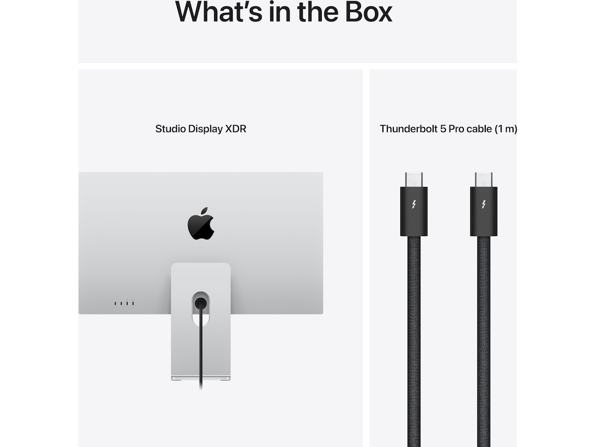 Apple Studio Display XDR (2026) Standard Glass - VESA-beslag (uden stativ) Skærme