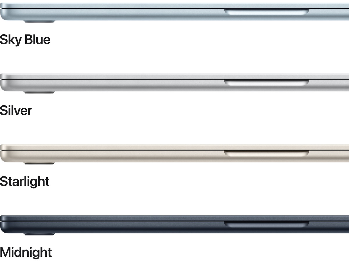 MacBook Air 15" M5 (2026) 1TB (himmelblå) PC - Bærbar / laptop
