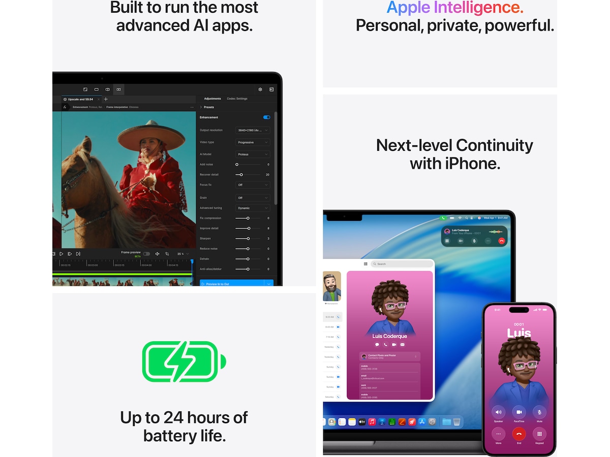 MacBook Pro 16 M5 Pro (2026) 1TB (stellarsvart) PC - Bærbar / laptop