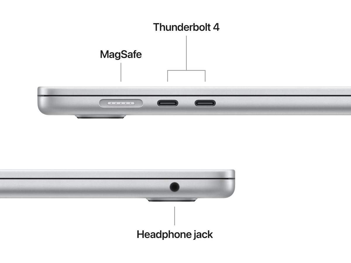 MacBook Air 15" M5 (2026) 1TB (sølv) PC - Bærbar / laptop