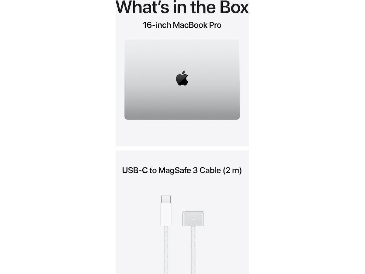 MacBook Pro 16 M5 Pro (2026) 1TB (sølv) PC - Bærbar / laptop