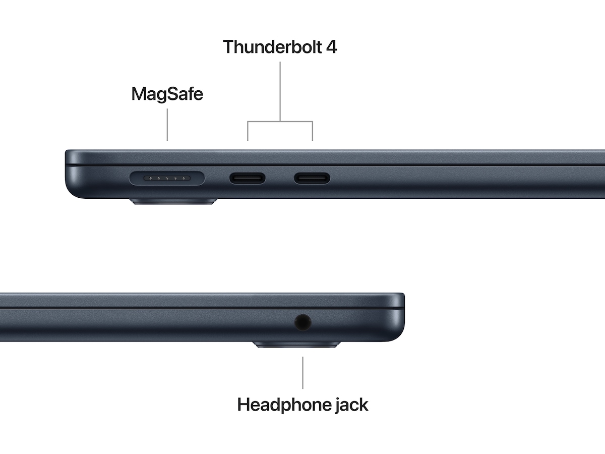 MacBook Air 13" M5 (2026) 1TB (midnat) PC - Bærbar / laptop