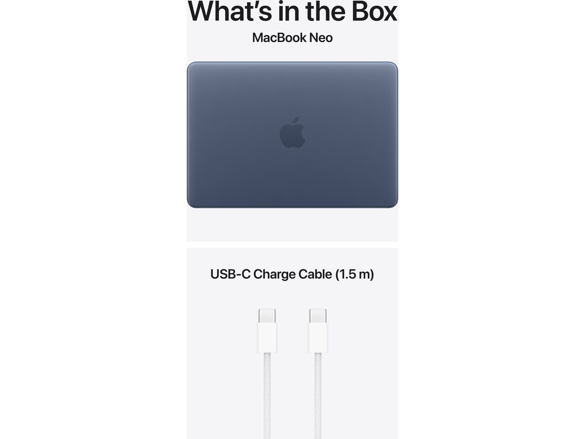 MacBook Neo 13" A18 Pro (2026) 512GB (indigo) PC - Bærbar / laptop