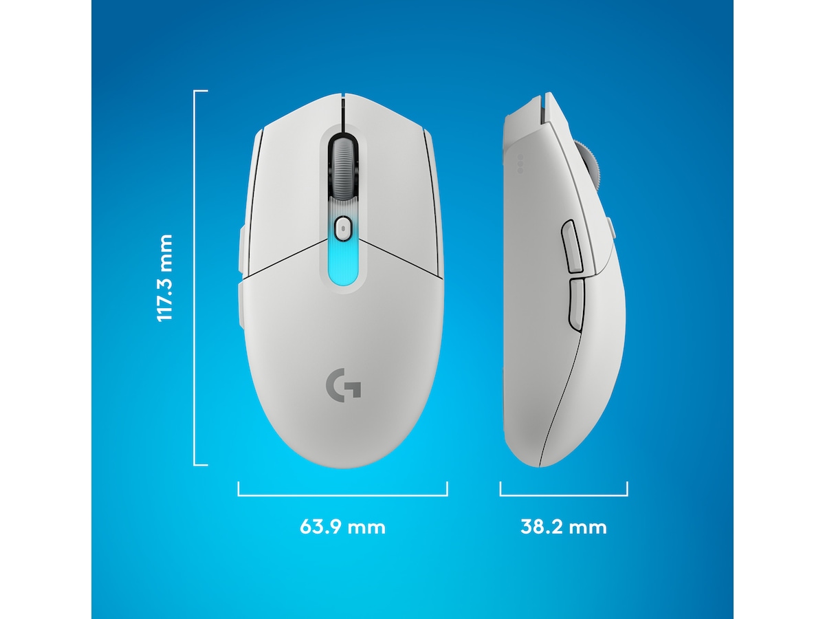 Logitech G305 X SUPERLIGHT Trådløs Spillemus (hvid) Gamingmus