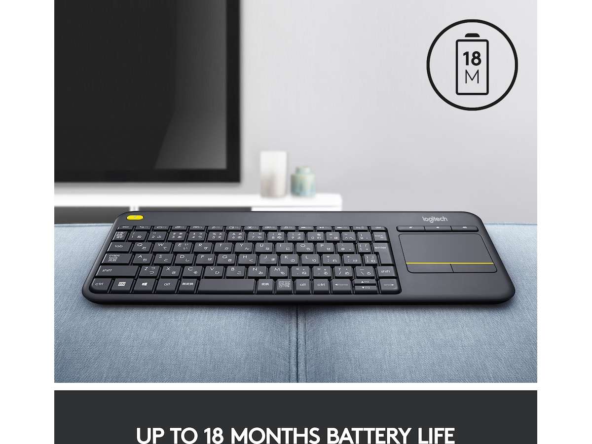 Logitech K400 Plus (Dark Grey) Keyboards