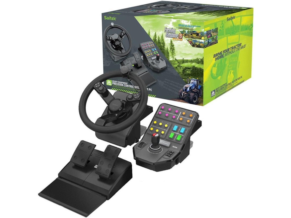 Logitech G Farm Sim Controller Rat og pedaler