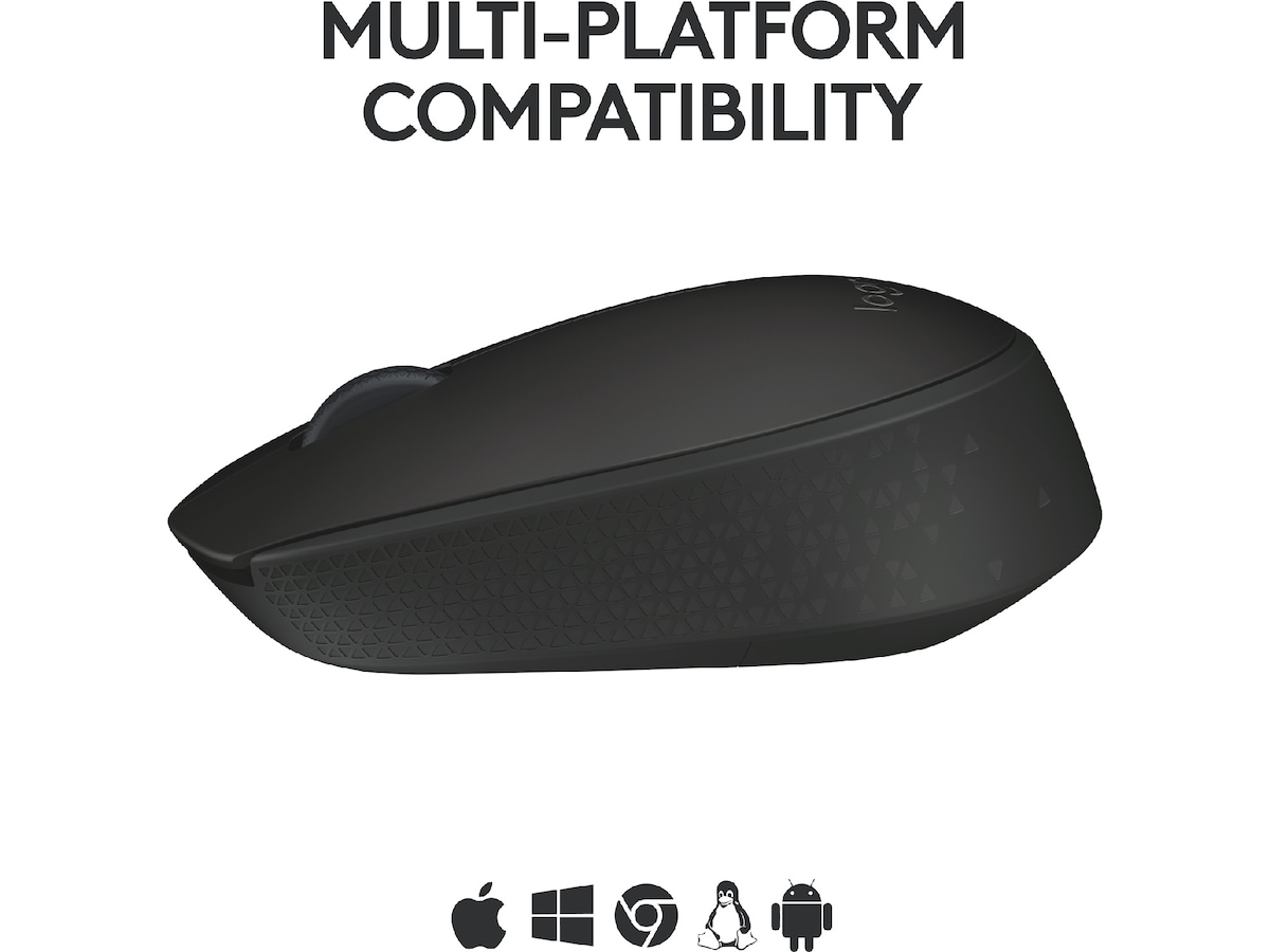 Logitech B170 Trådløs Mus Sort Mus