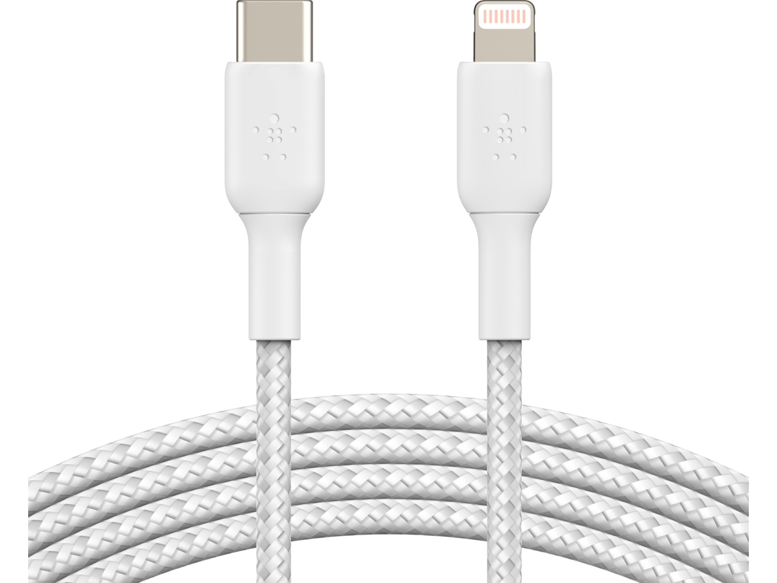 Belkin USB-C til Lightning kabel 2m (hvid) USB-kabler