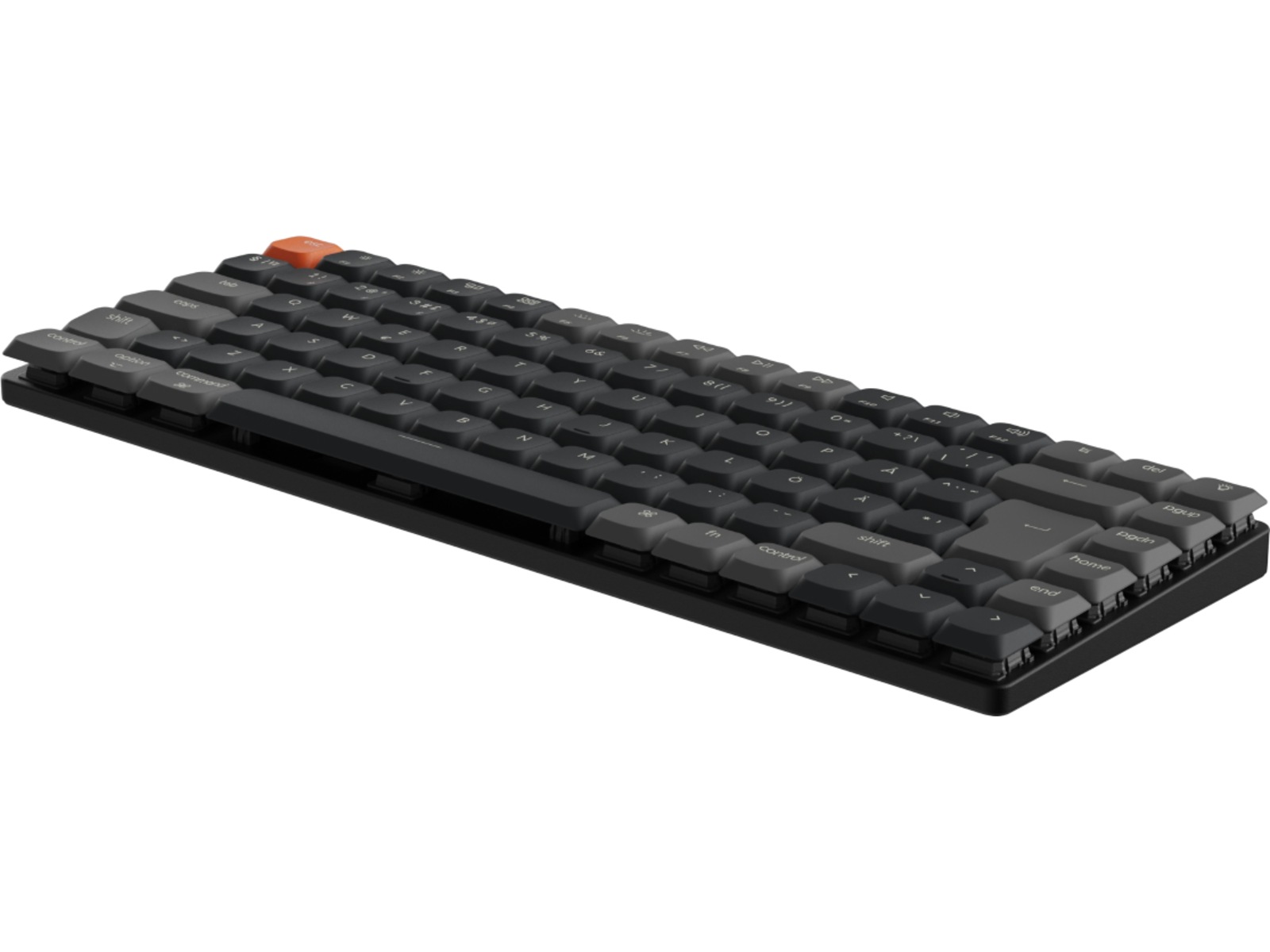 Keychron K3 V3 RGB Aluminium QMK Low Profile 2.0 Super Brown trådløst tastatur Gamingkeyboard