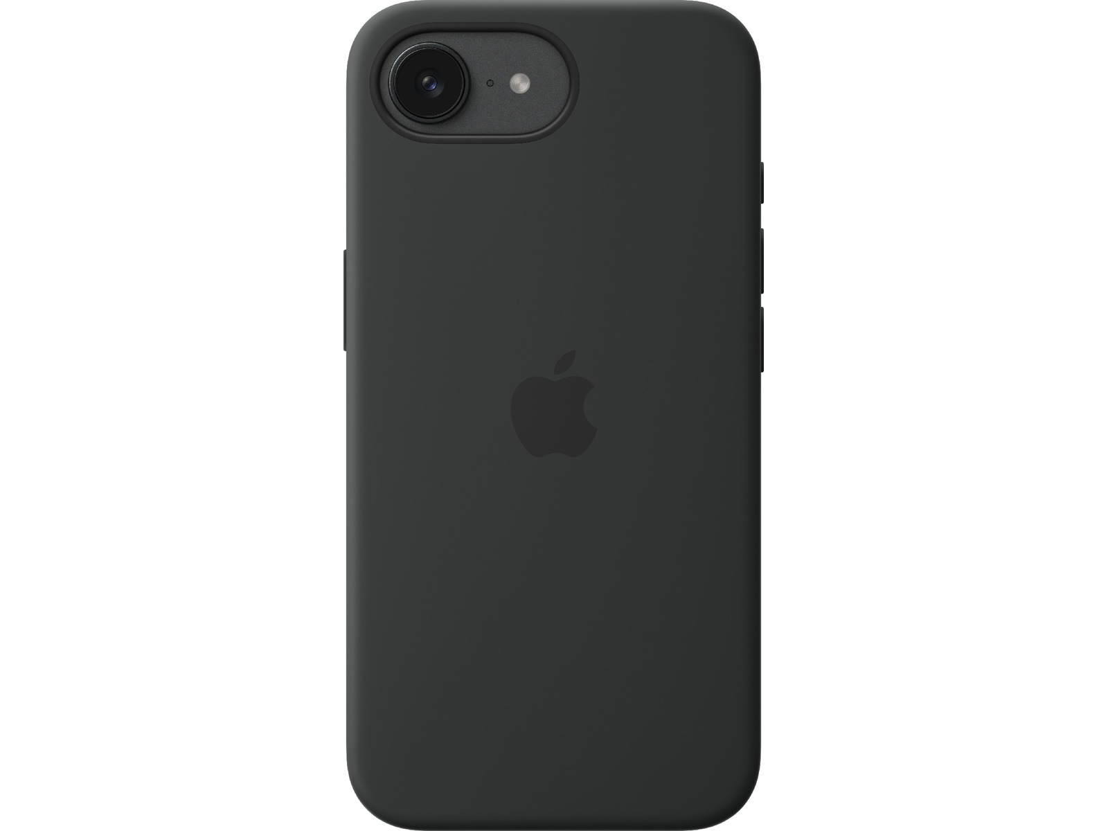 iPhone 16e Silikone cover (sort) Mobilcover
