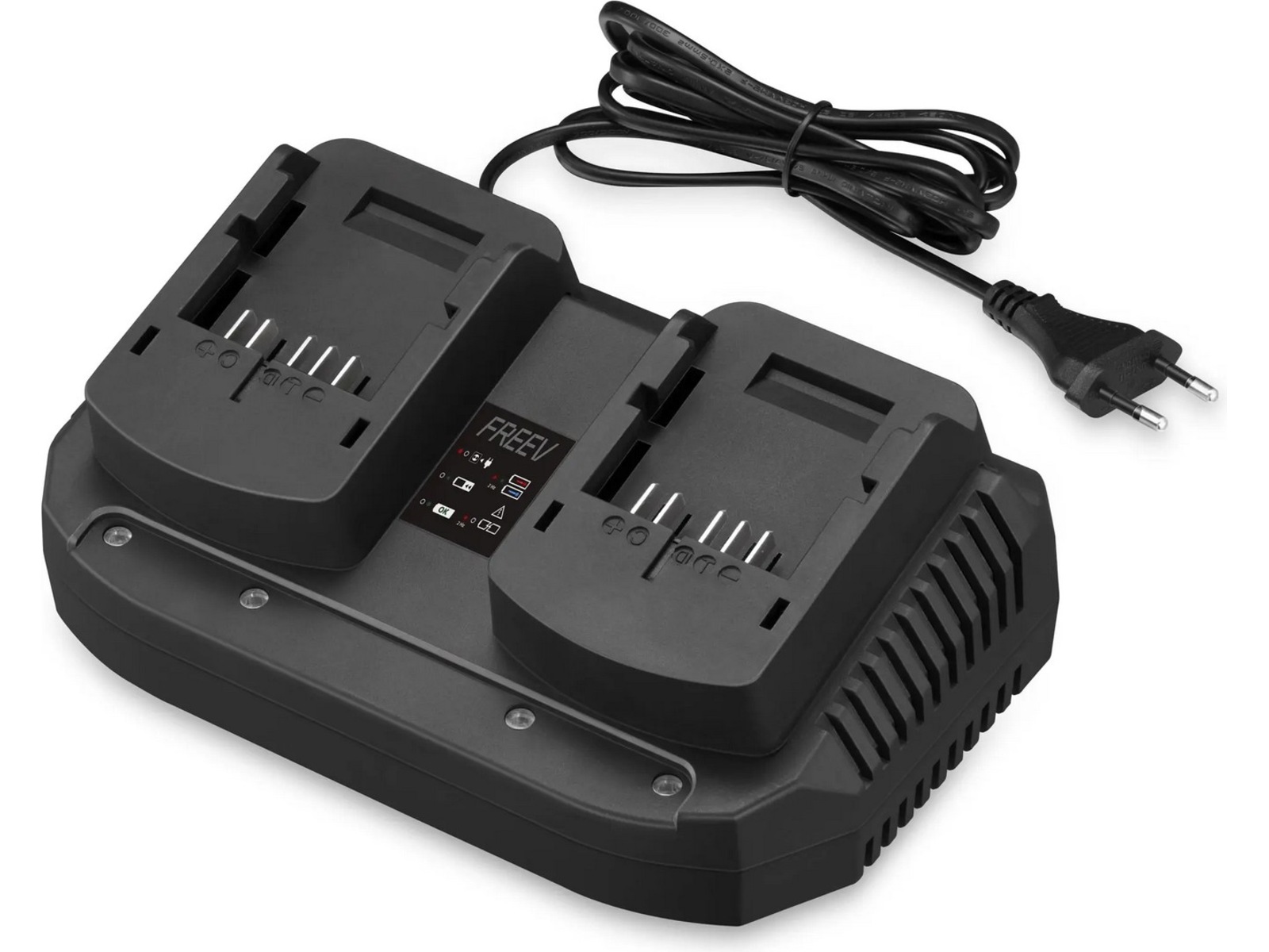 Freev 20V System dobbelt batterioplader Snekaster – tilbehør