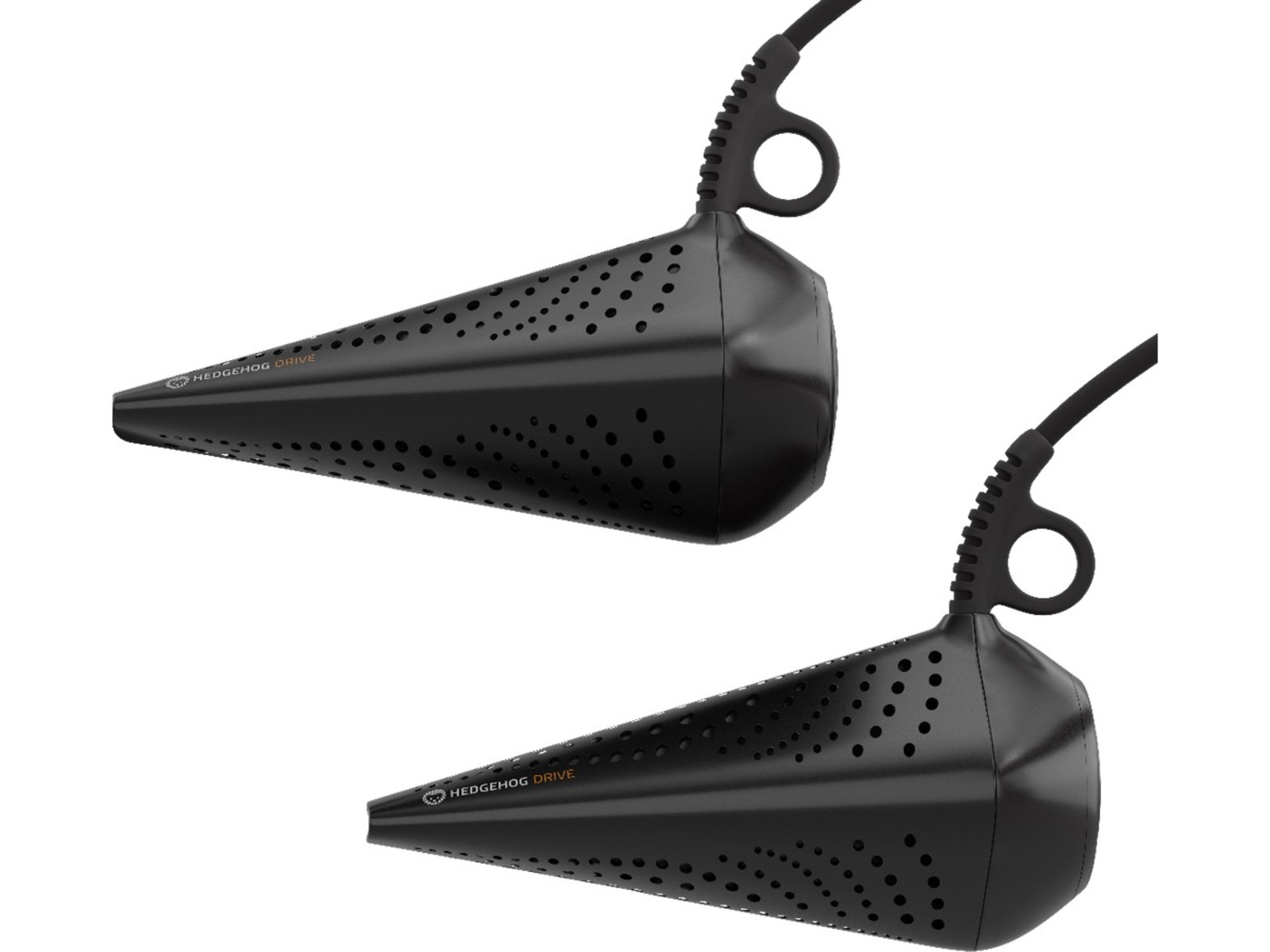 Hedgehog Drive skotørrer til bil + adapter (sort) Skotørrere