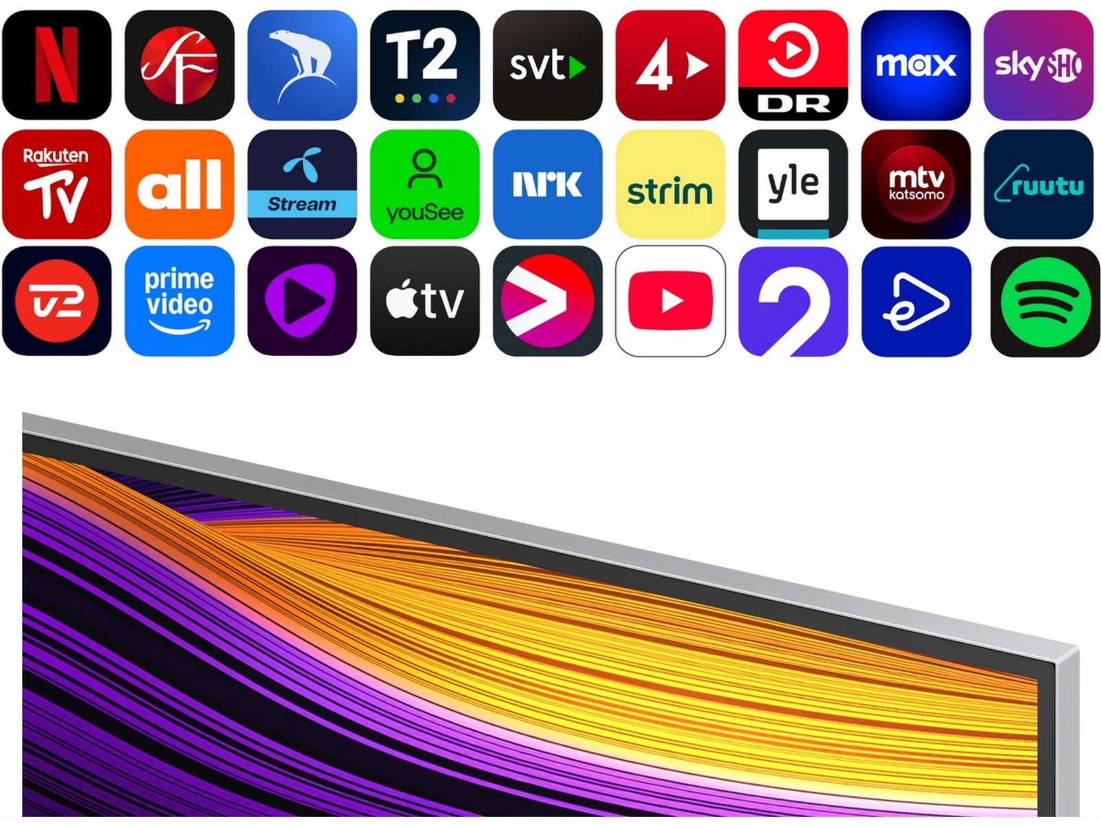 LG 83" G5 AI 4K OLED Smart TV (2025) + Soundbar Over 80 tommer TV