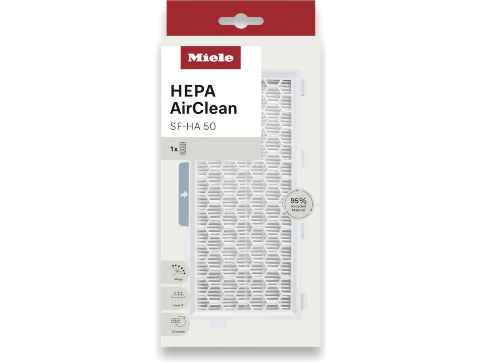 Miele SF-HA50-1 HEPA AirClean Filter Tilbehør til støvsugere og rengøring