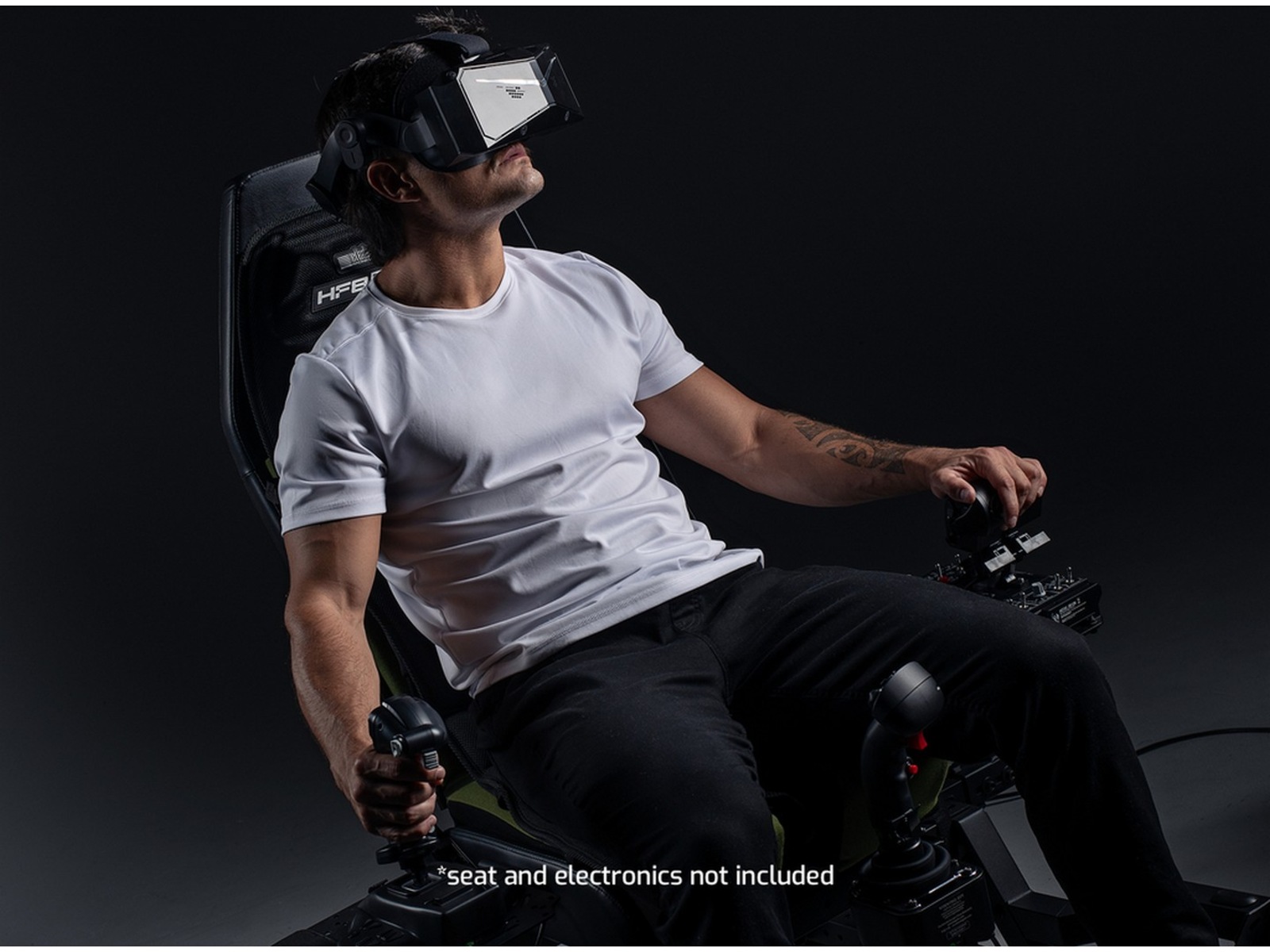 Next Level Racing HF8 Pro Haptic Feedback Pad Rat og pedaler