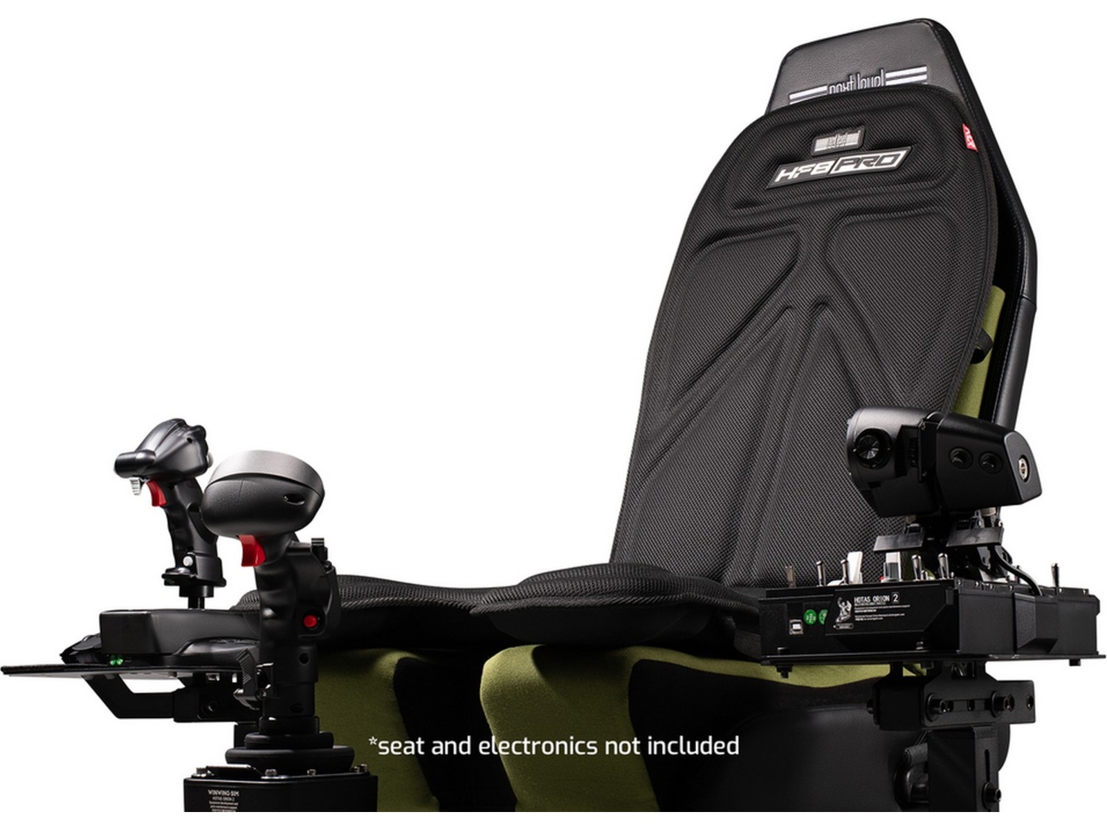 Next Level Racing HF8 Pro Haptic Feedback Pad Rat og pedaler