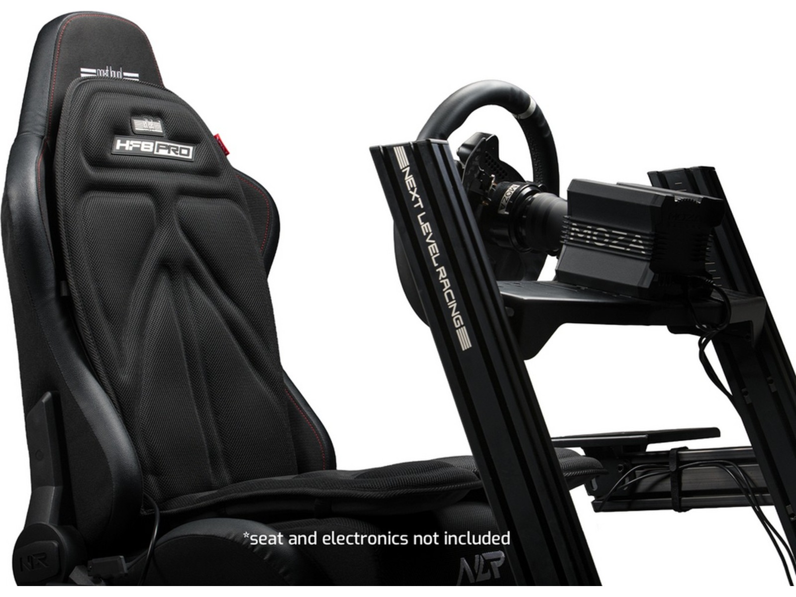 Next Level Racing HF8 Pro Haptic Feedback Pad Rat og pedaler