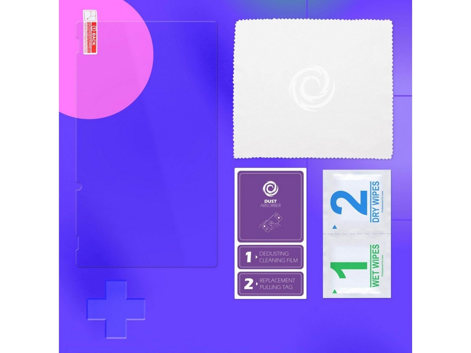 Oniverse Anti-Bluelight skærmbeskytter Nintendo Switch 2 Tilbehør til spilkonsoller