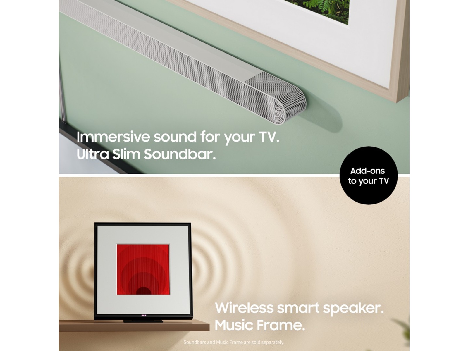 Samsung The Frame Pro 85" LS03FW + ramme Beige Wood 60 - 69 tommer TV