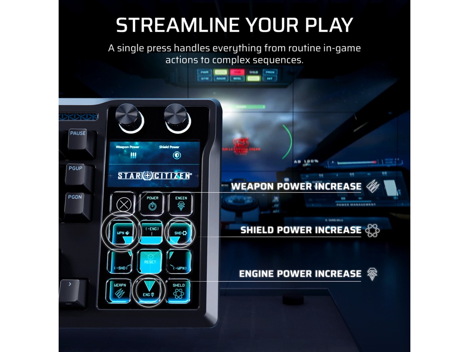 Corsair GALLEON 100 SD mekanisk gamingtastatur RGB Gamingkeyboard