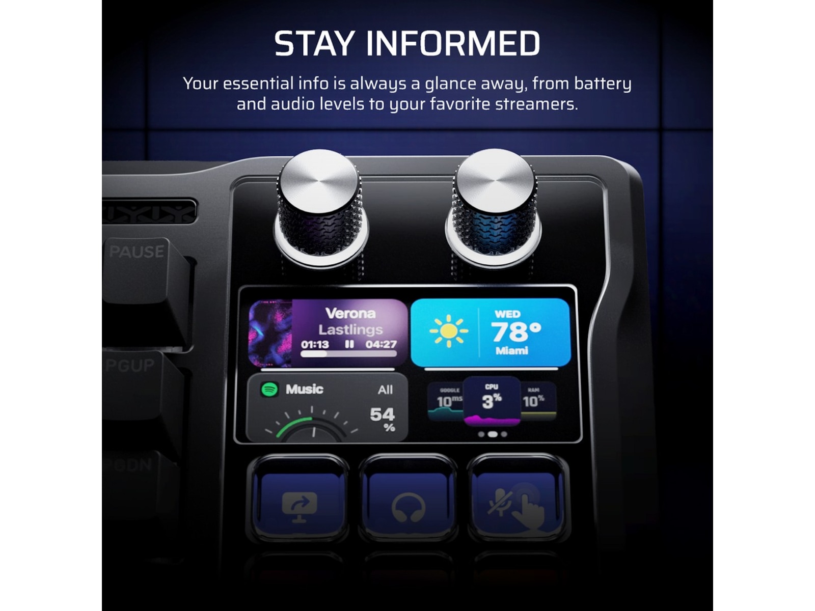 Corsair GALLEON 100 SD mekanisk gamingtastatur RGB Gamingkeyboard