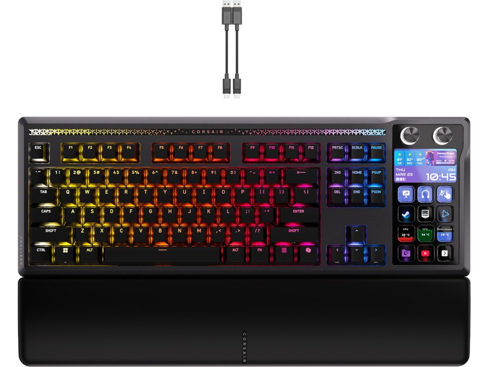 Corsair GALLEON 100 SD mekanisk gamingtastatur RGB Gamingkeyboard