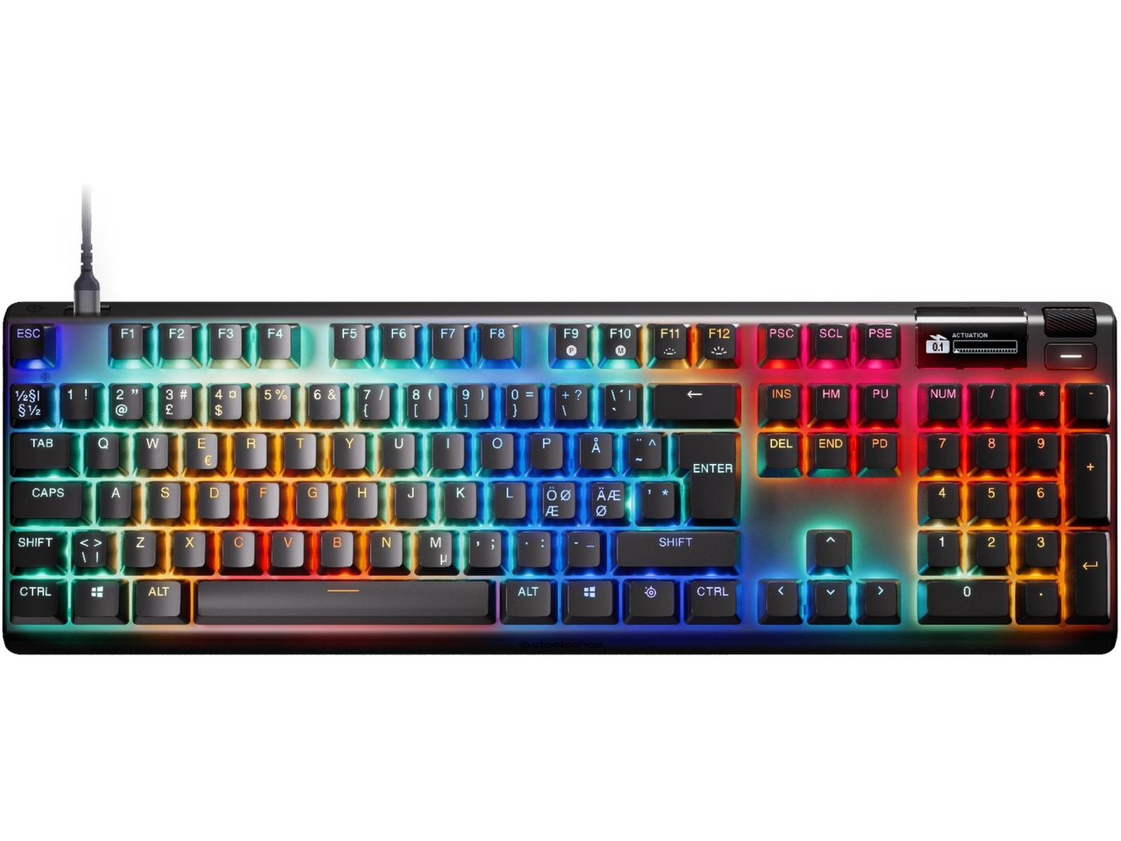 SteelSeries Apex Pro Fullsize Gen 3 Gaming Tastatur Gamingkeyboard