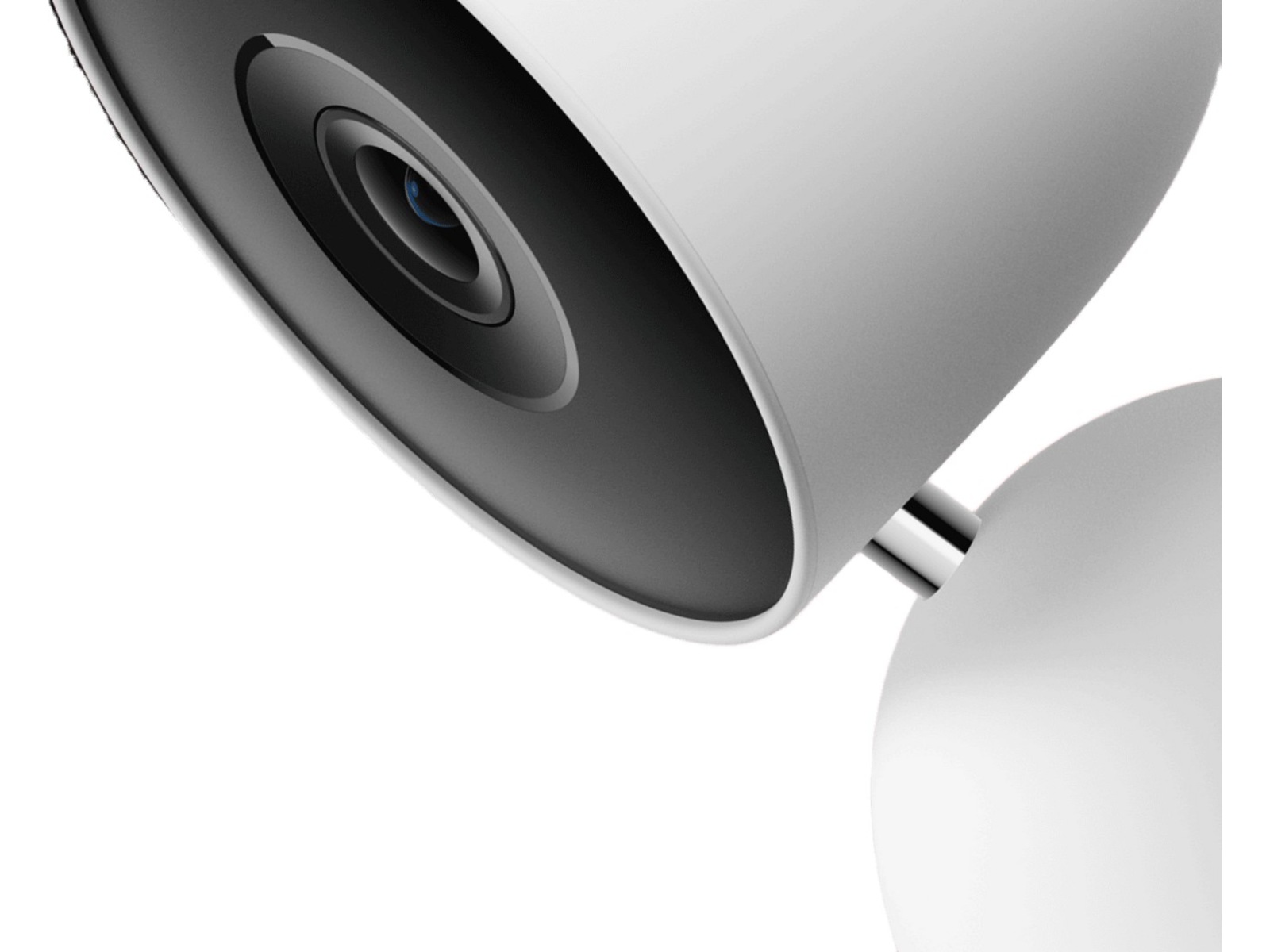 Google Nest 3. gen Indendørs overvågningskamera (kablet, hvid) Overvågningskameraer