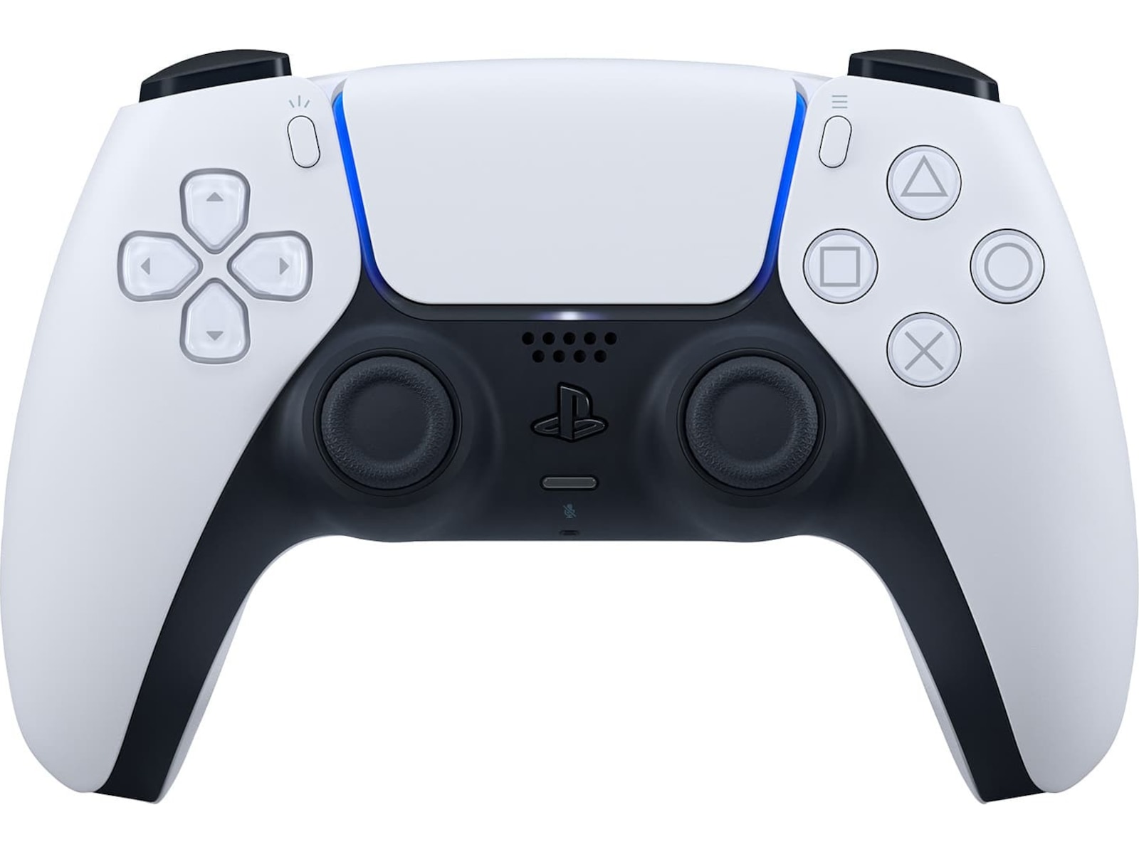 PlayStation 5 DualSense Controller V2 (Hvid) Tilbehør til spilkonsoller