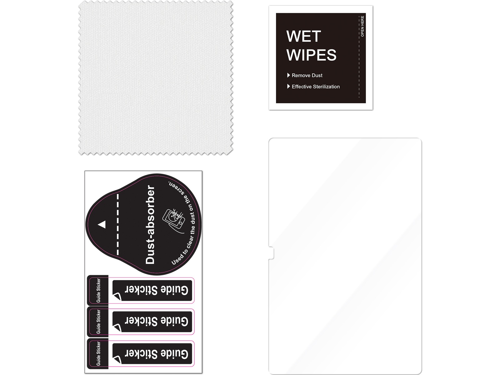 iiglo Galaxy Tab A8 10,5" Clear Glass Skærmbeskytter Skærmbeskyttelse tablet