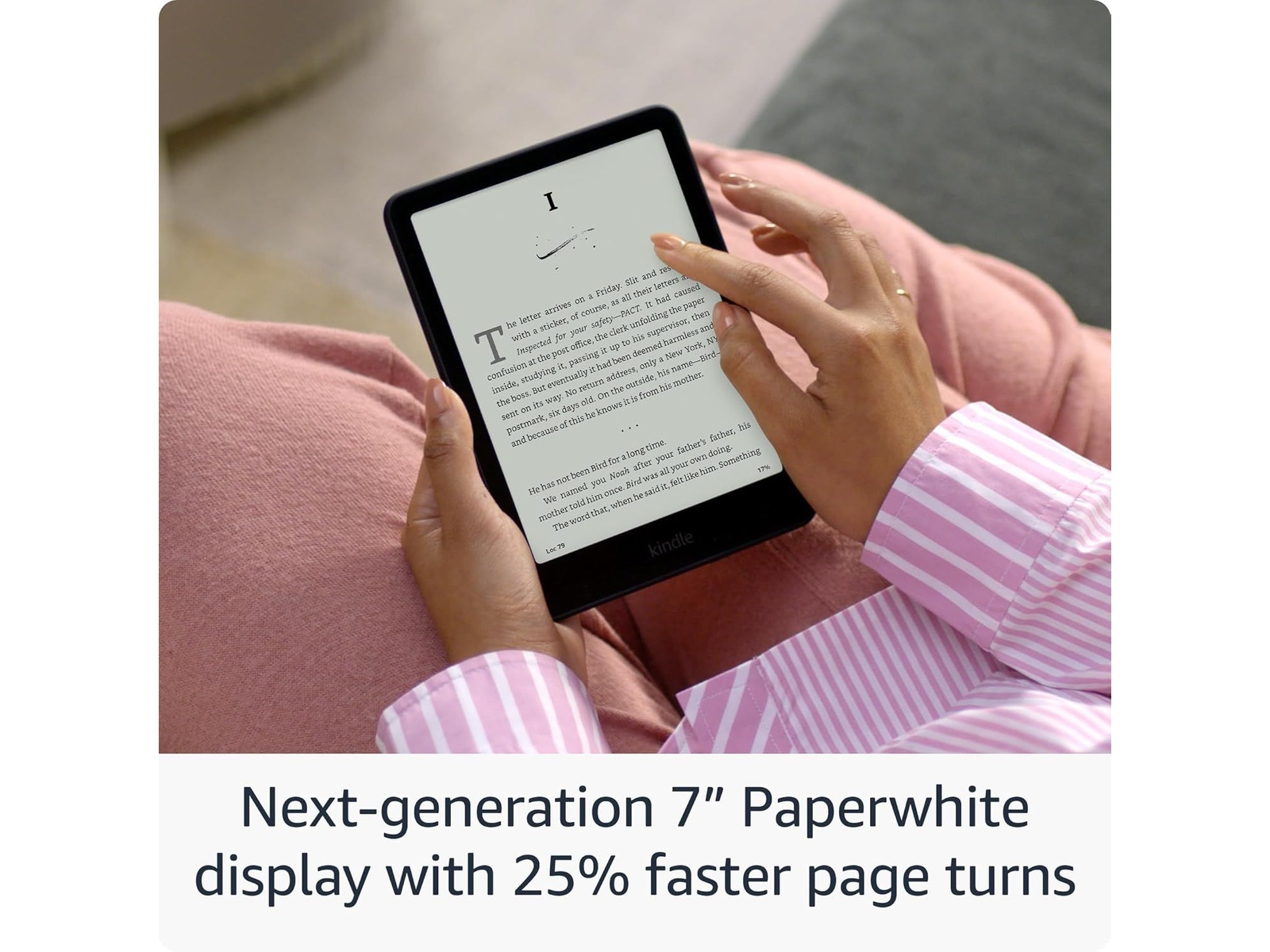 Amazon Kindle Paperwhite 7" 16GB (jade) E-bogslæsere
