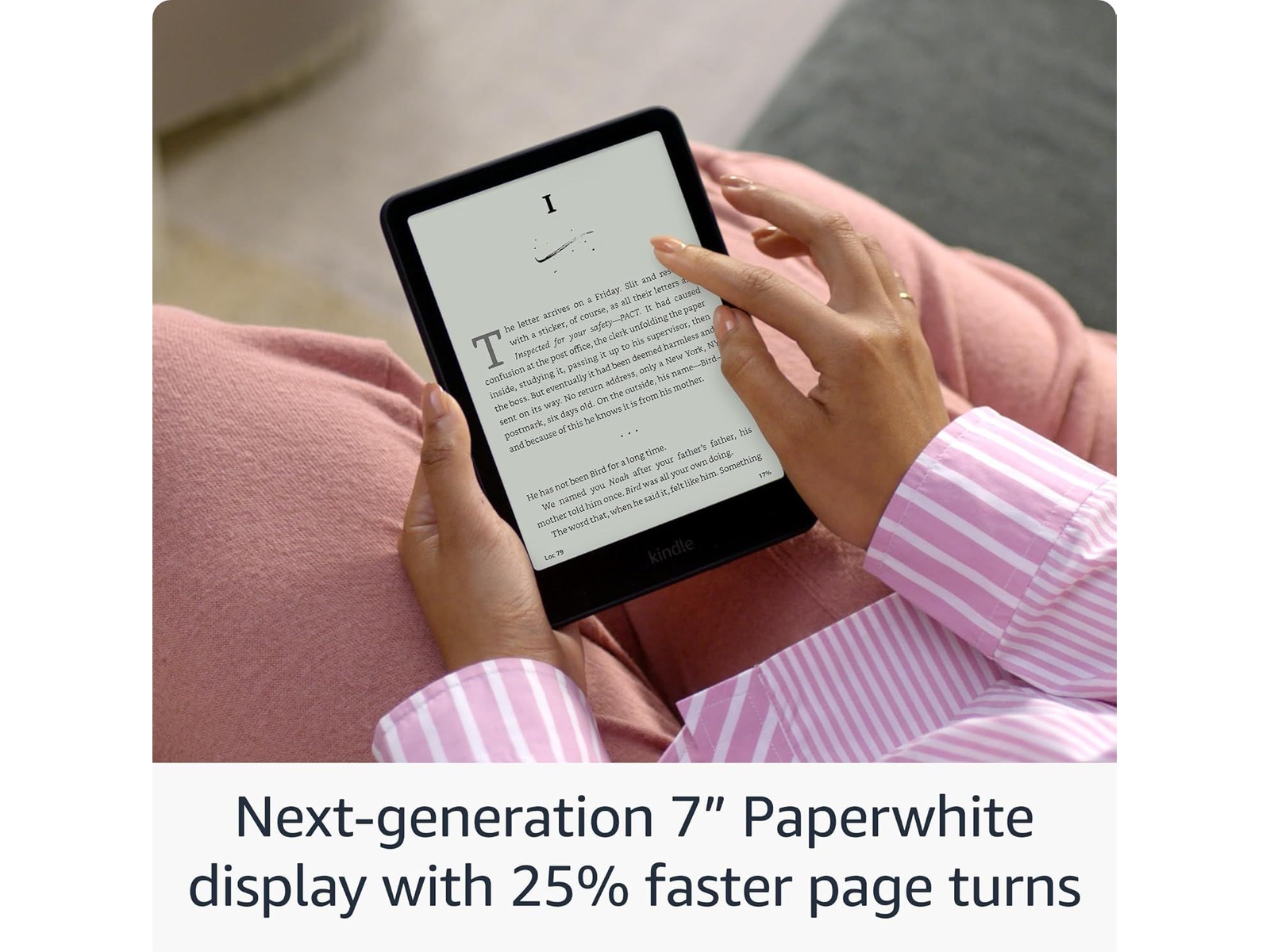 Amazon Kindle Paperwhite 7" 16GB (sort) E-bogslæsere