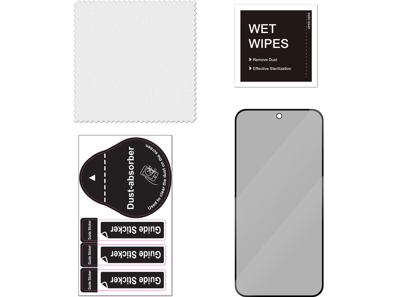 iiglo Galaxy A56 Privacy Skærmbeskytter Skærmbeskyttelse mobiltelefon