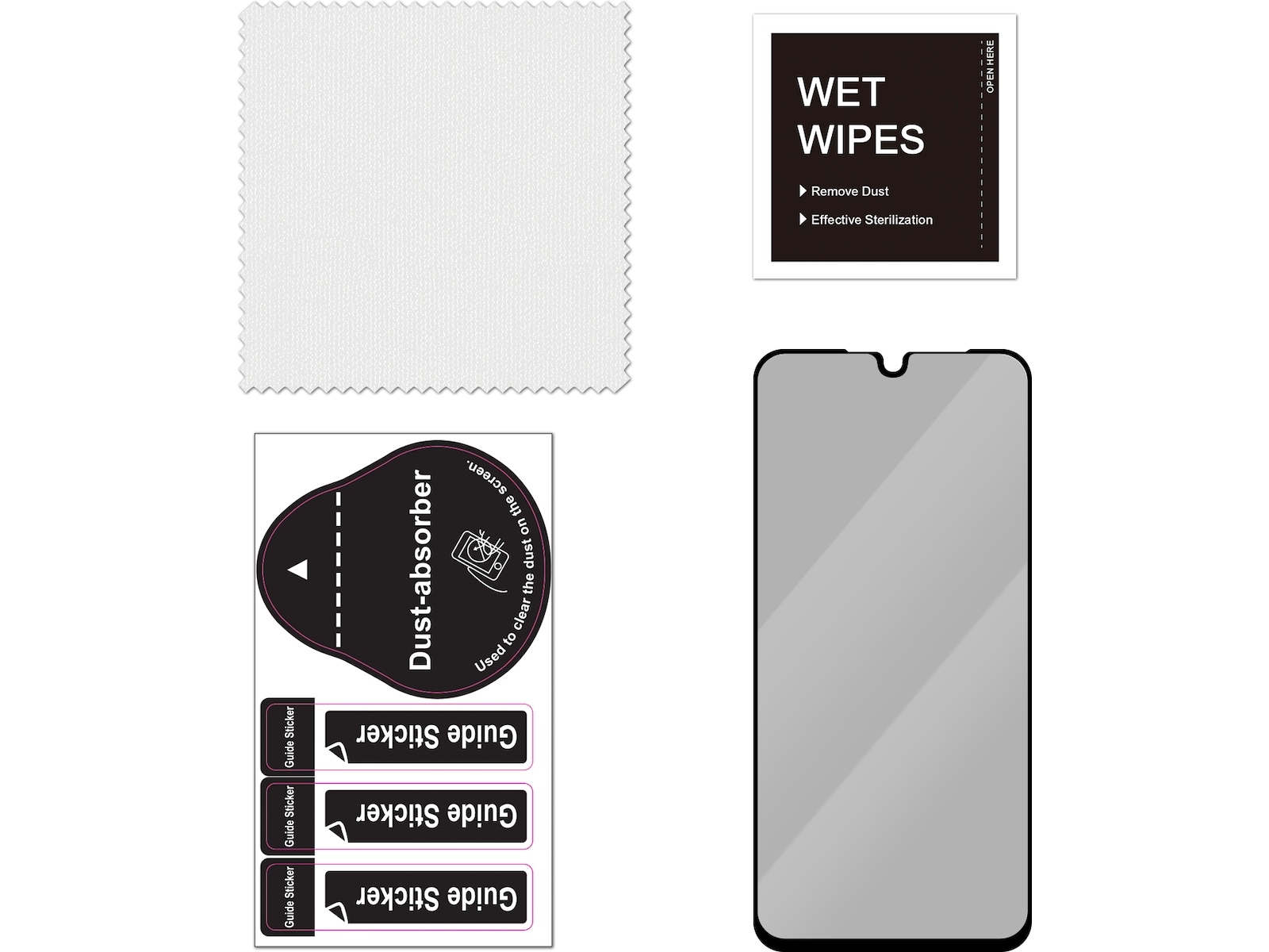 iiglo Galaxy A26 Privacy skærmbeskytter Skærmbeskyttelse mobiltelefon