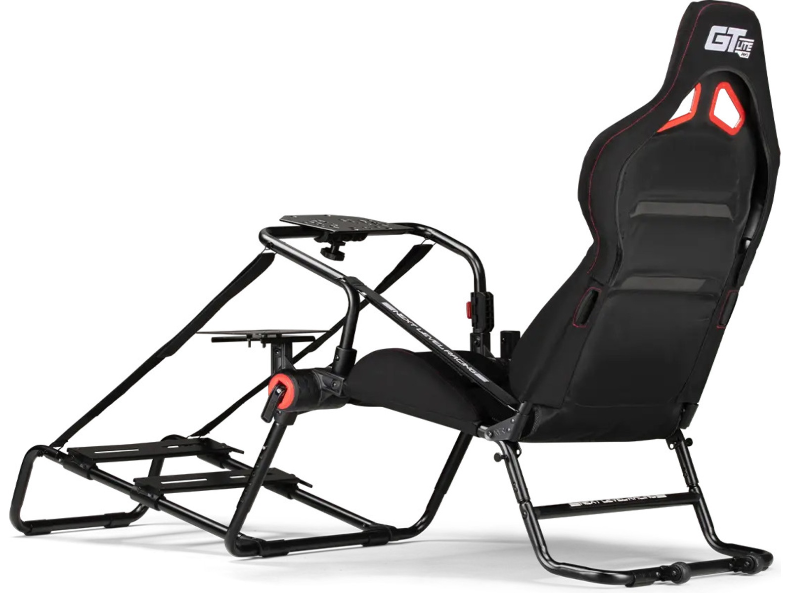 Next Level Racing GTLite Pro–kompakt GT-cockpit til DD-rat&komfort Rat og pedaler