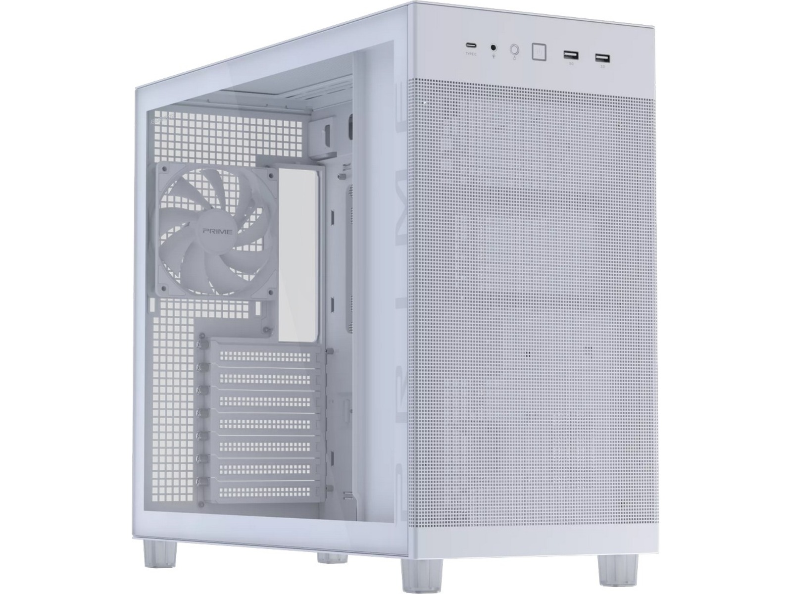 Asus Prime AP303 TG Mid Tower (hvid) Midi Tower