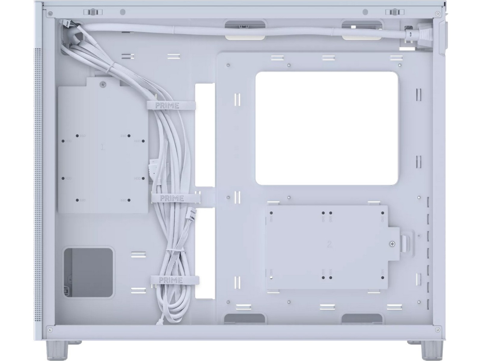 Asus Prime AP303 TG Mid Tower (hvid) Midi Tower